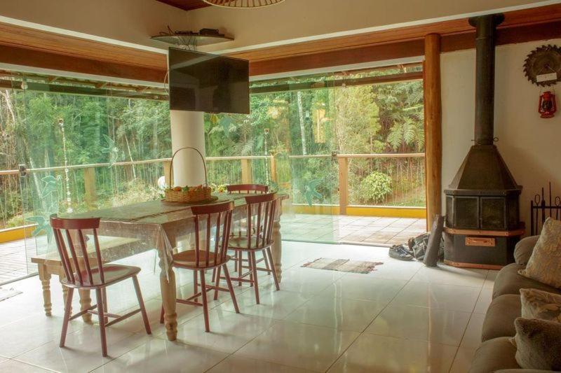 Casa No Sitio Aroma Da Serra Marechal Floriano Kültér fotó