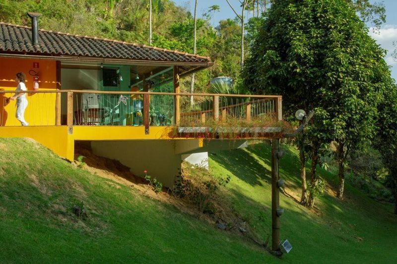 Casa No Sitio Aroma Da Serra Marechal Floriano Kültér fotó