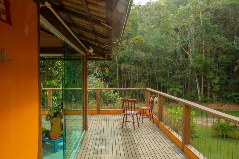 Casa No Sitio Aroma Da Serra Marechal Floriano Kültér fotó